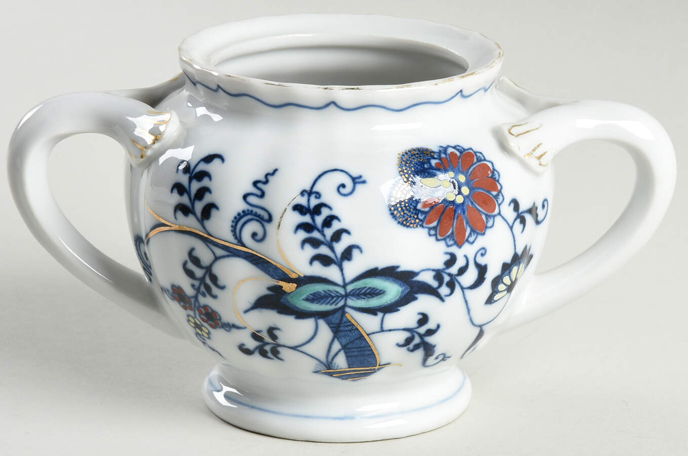 Blue Danube (Pat #99183) Sugar Bowl No Lid by Mascot (Japan)-1