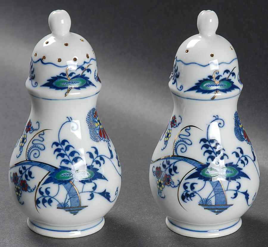 Blue Danube (Pat #99183) Salt & Pepper Set by Mascot (Japan)-1