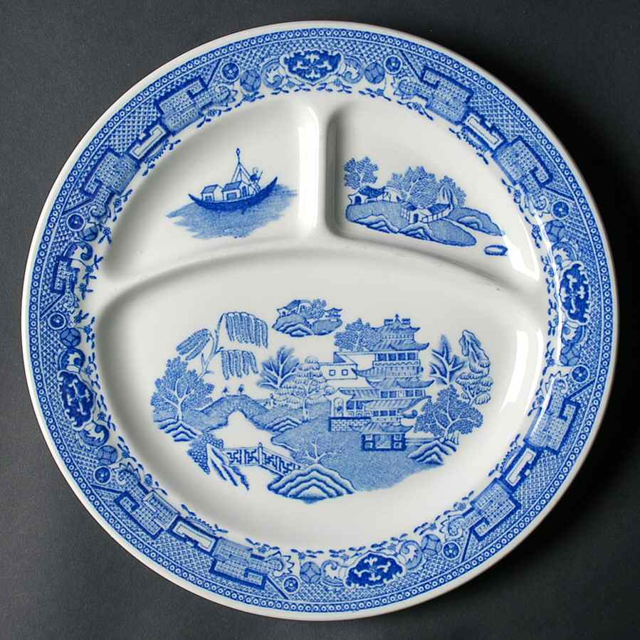 Blue Willow Grill Plate by McNicol-1