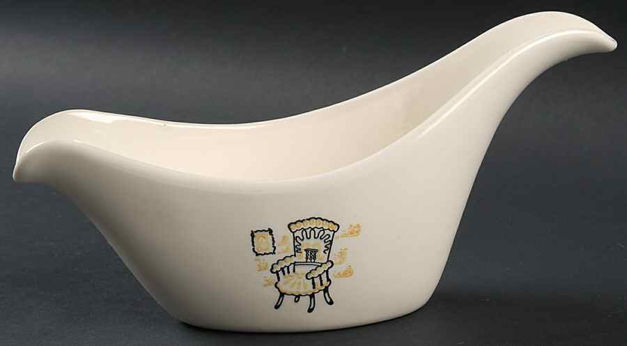 Gay Nineties Gravy Boat by Marcrest-1