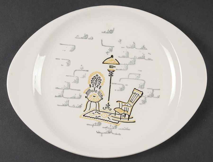 Gay Nineties Relish/Gravy Underplate by Marcrest-1