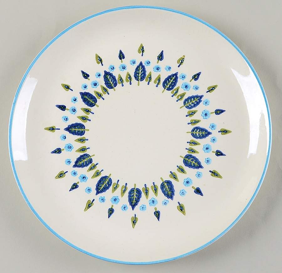 Swiss Alpine Luncheon Plate by Marcrest-1