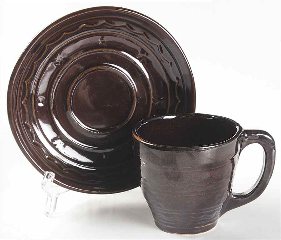 MCR2 Flat Cup & Saucer Set by Marcrest-1