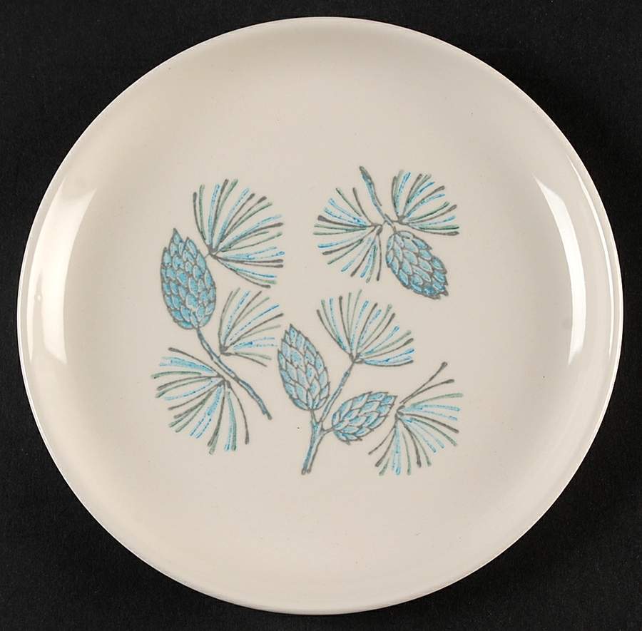 Blue Spruce Bread & Butter Plate by Marcrest-1