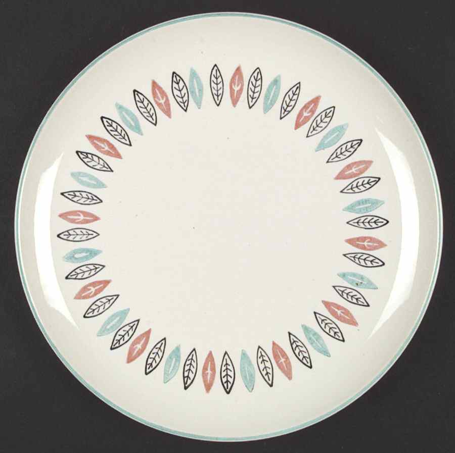 Nordic Mint Dinner Plate by Marcrest-1