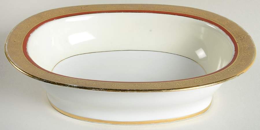 Mai4 9" Oval Vegetable Bowl by J S Maier-1