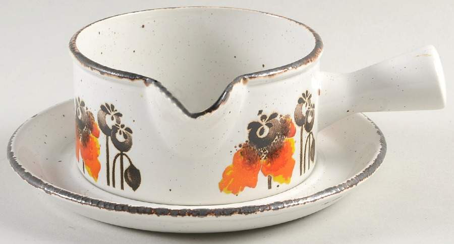Autumn Gravy Boat & Underplate by W R Midwinter Ltd-1