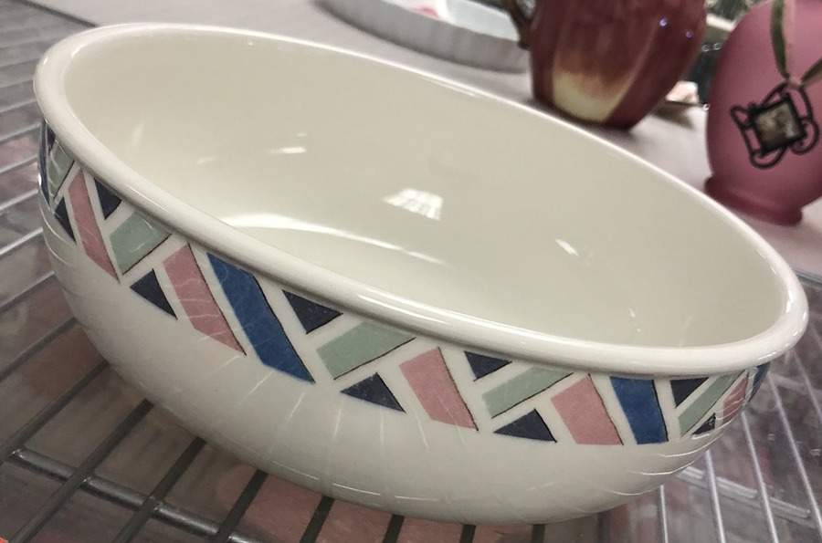 Aztec 9" Salad Serving Bowl by W R Midwinter Ltd-1