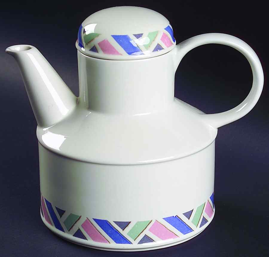 Aztec Teapot & Lid by W R Midwinter Ltd-1