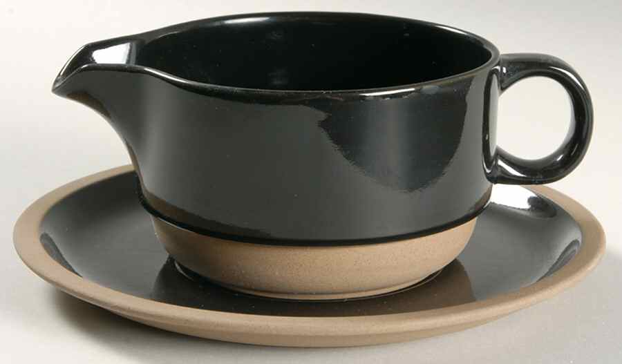 Blackstone Gravy Boat & Underplate by W R Midwinter Ltd-1