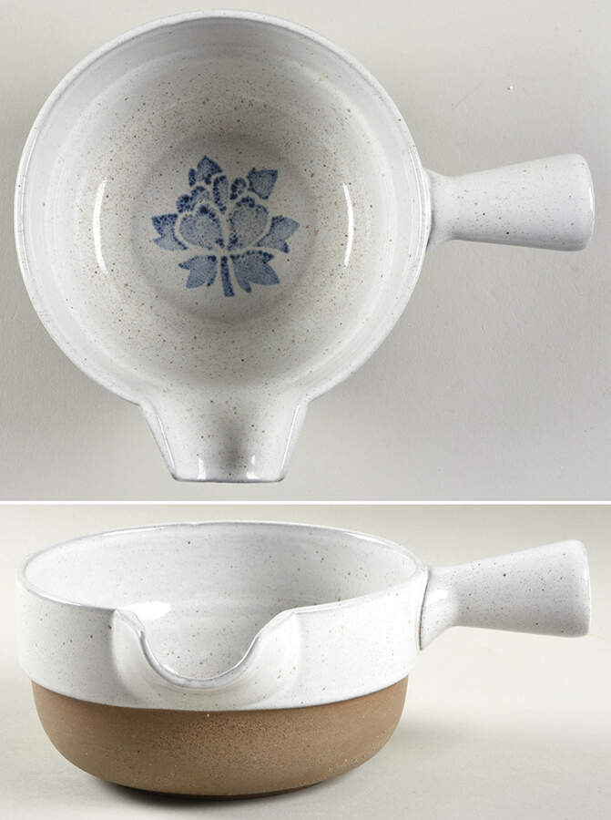 Blue Print England Gravy Boat by W R Midwinter Ltd-1