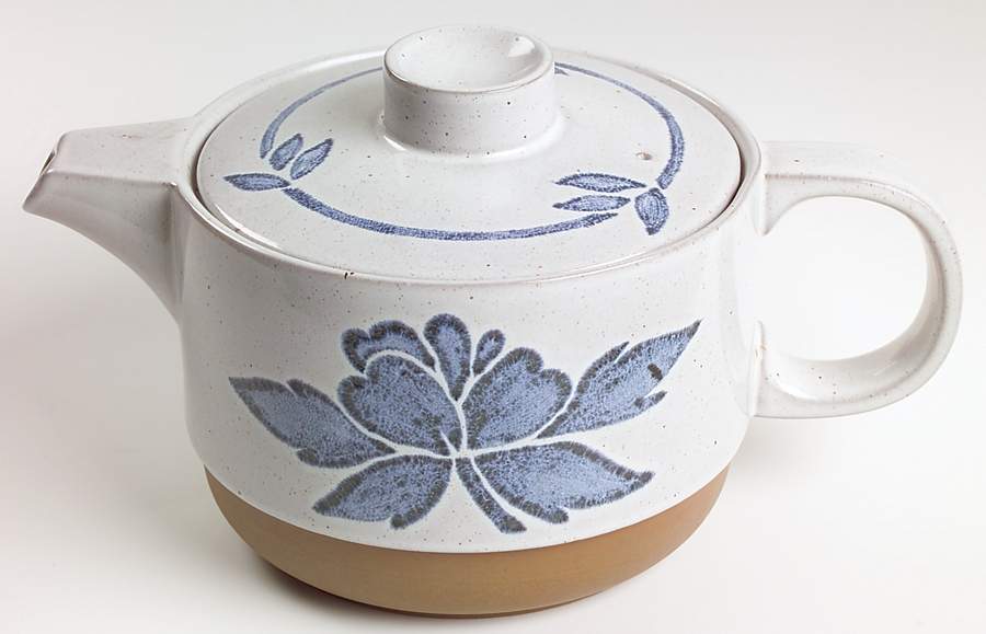 Blue Print England Teapot & Lid by W R Midwinter Ltd-1