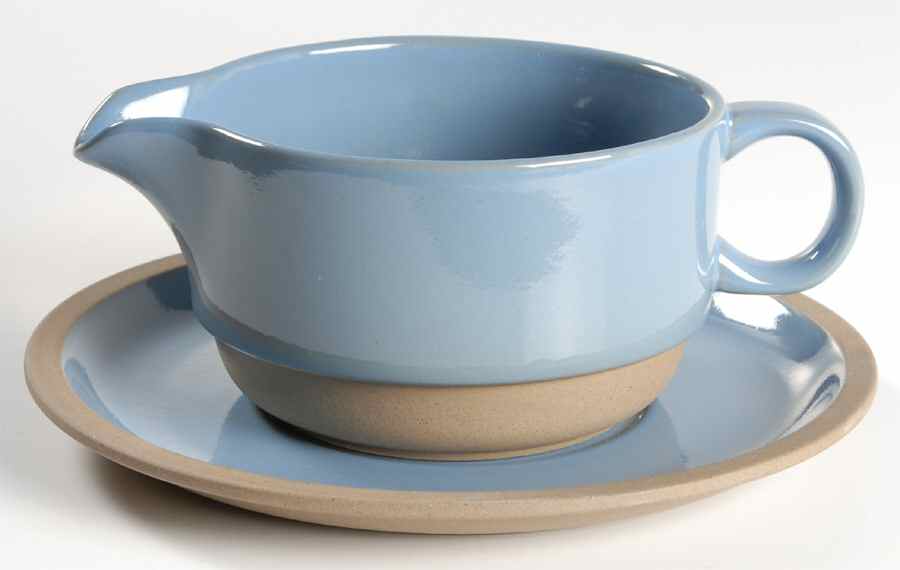 Bluestone Gravy Boat & Underplate by W R Midwinter Ltd-1