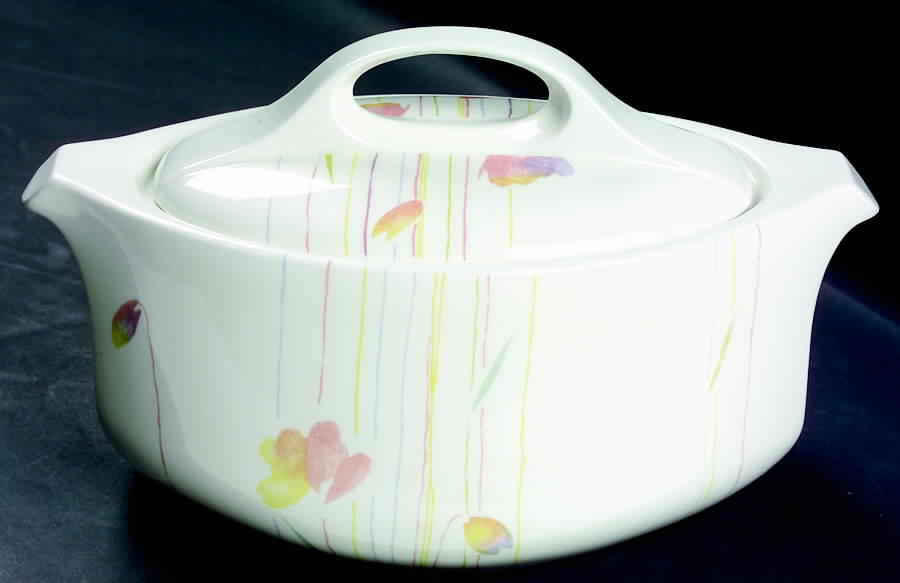 Calypso Oval Covered Vegetable by W R Midwinter Ltd-1