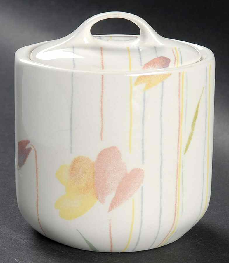 Calypso Sugar Bowl & Lid by W R Midwinter Ltd-1