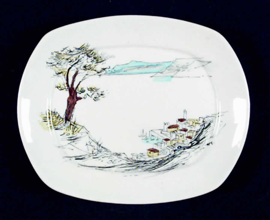 Cannes Square Covered Butter by W R Midwinter Ltd-1