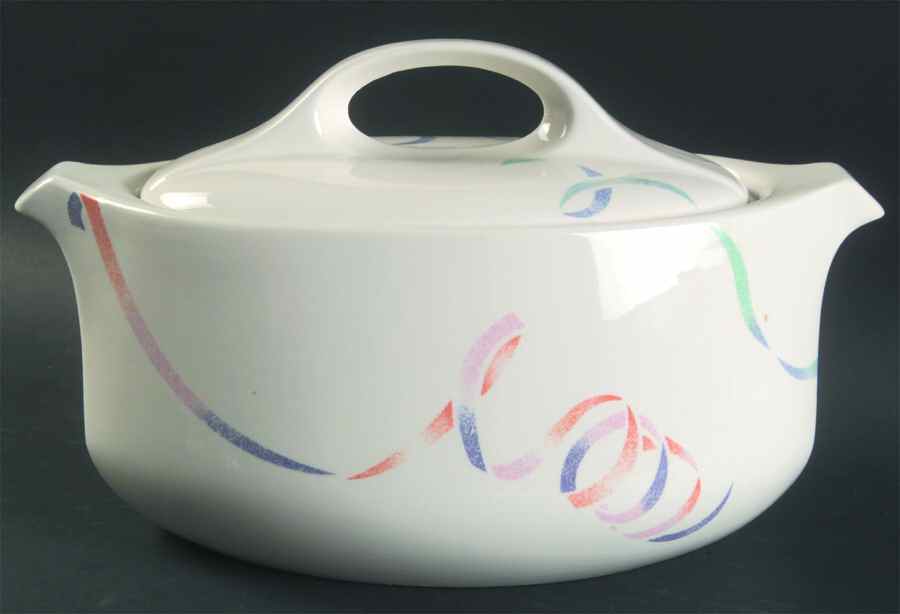 Carnival Oval Covered Vegetable by W R Midwinter Ltd-1