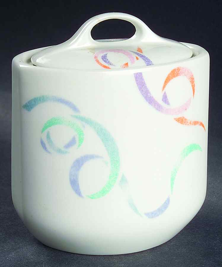 Carnival Sugar Bowl & Lid by W R Midwinter Ltd-1
