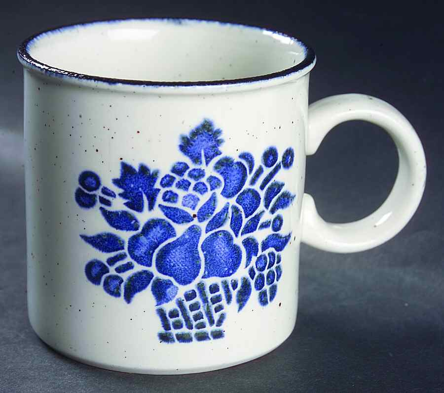 Country Blue Mug by W R Midwinter Ltd-1