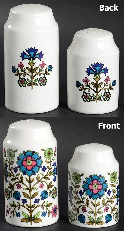 Country Garden Salt & Pepper Set by W R Midwinter Ltd-1