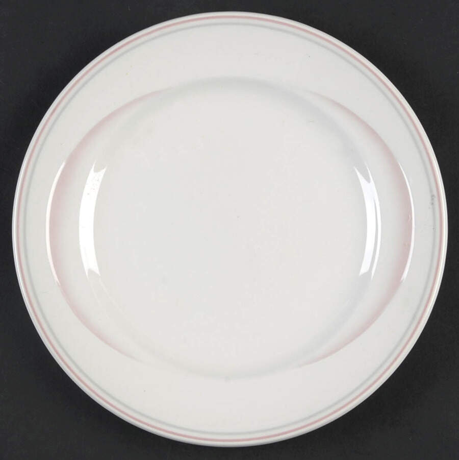 Coral Mist Bread & Butter Plate by W R Midwinter Ltd-1