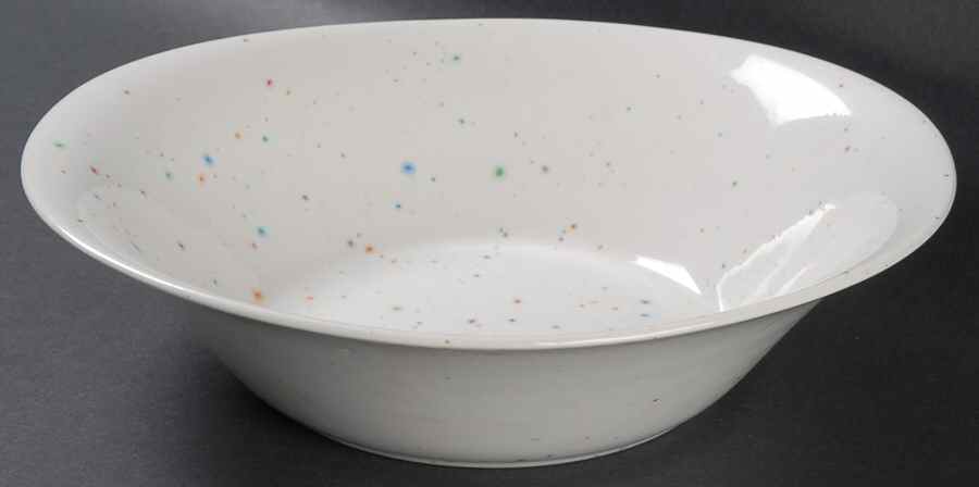 Confetti (Style Shape) 9" Round Vegetable Bowl by W R Midwinter Ltd-1