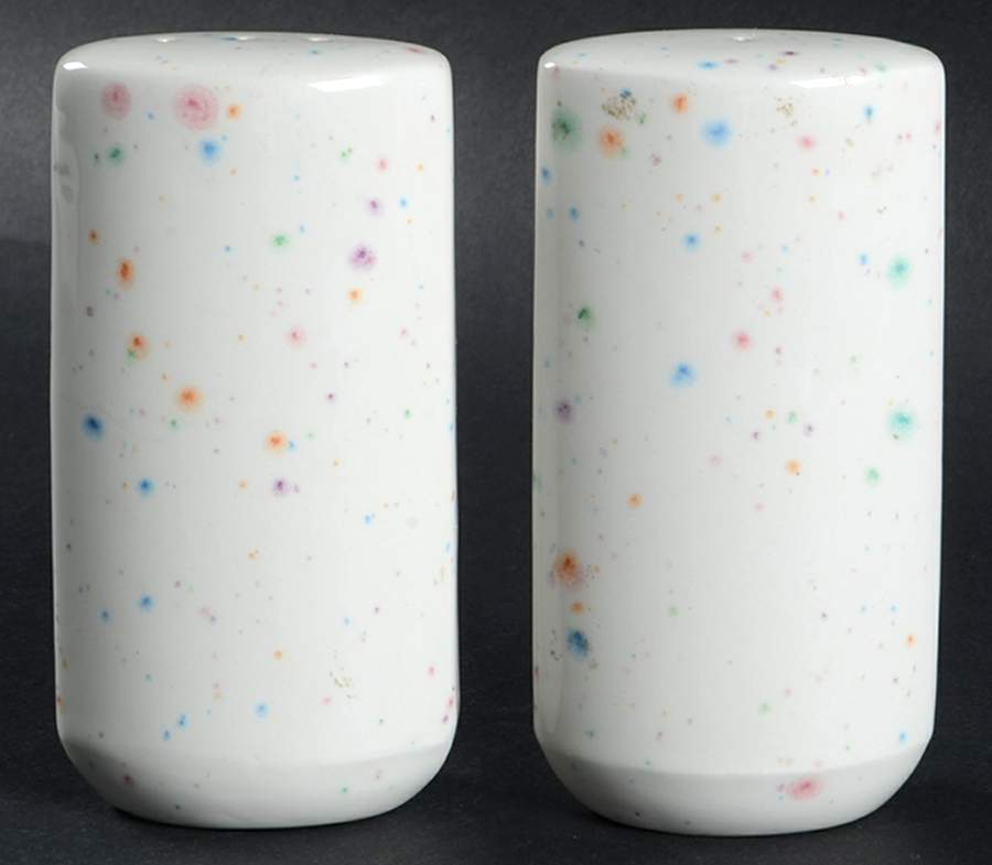 Confetti (Style Shape) Salt & Pepper Set by W R Midwinter Ltd-1
