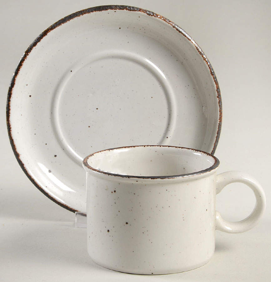 Creation Flat Cup & Saucer Set by W R Midwinter Ltd-1