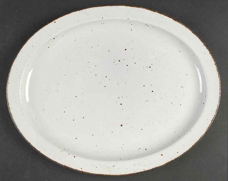 Creation 13" Oval Serving Platter by W R Midwinter Ltd-1