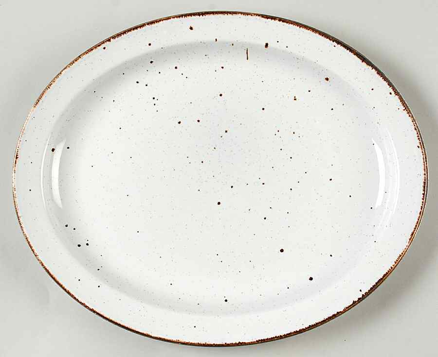 Creation 11" Oval Serving Platter by W R Midwinter Ltd-1