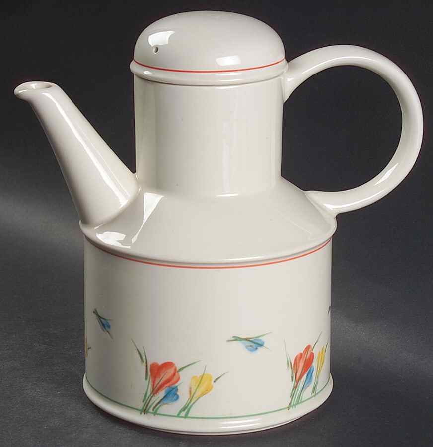Crocus Coffee Pot & Lid by W R Midwinter Ltd-1