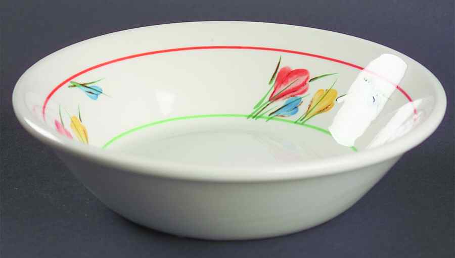 Crocus Coupe Cereal Bowl by W R Midwinter Ltd-1