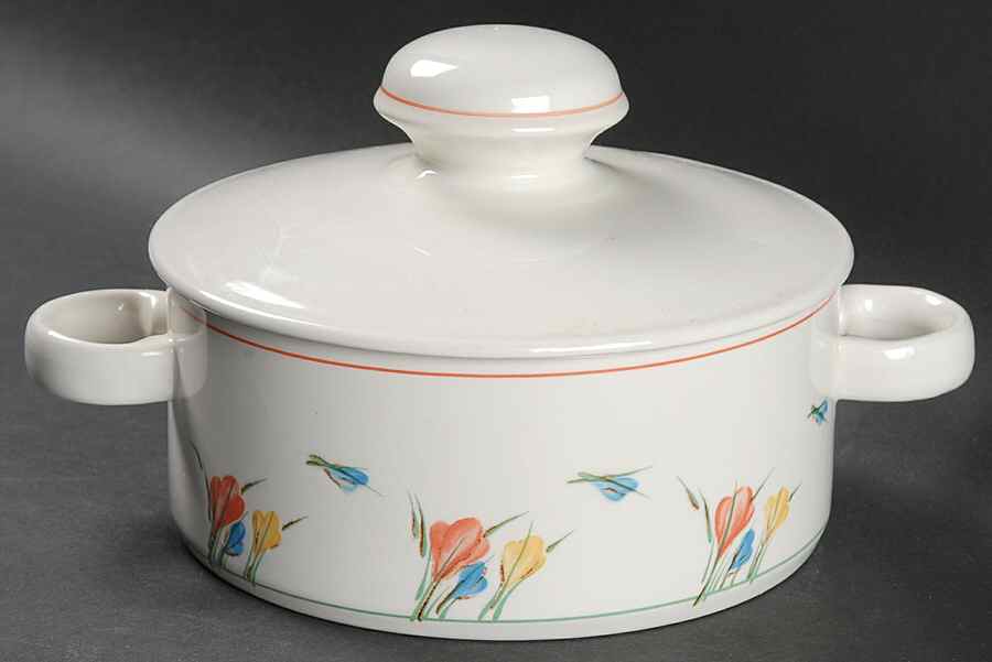 Crocus Round Covered Vegetable by W R Midwinter Ltd-1