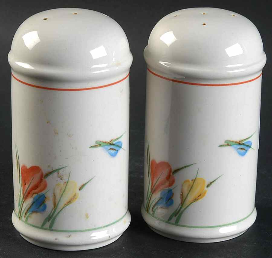Crocus Salt & Pepper Set by W R Midwinter Ltd-1