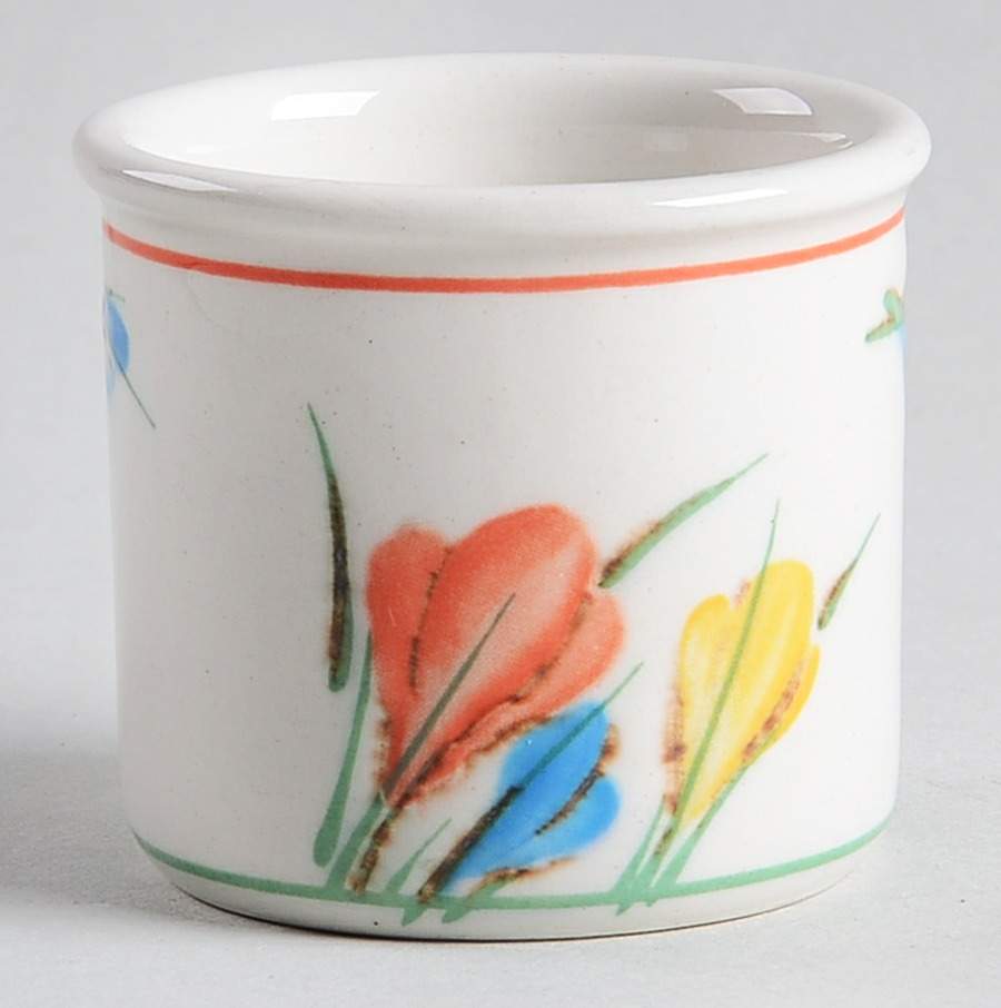 Crocus Single Egg Cup by W R Midwinter Ltd-1