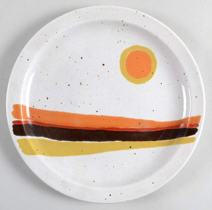 Day Salad Plate by W R Midwinter Ltd-1