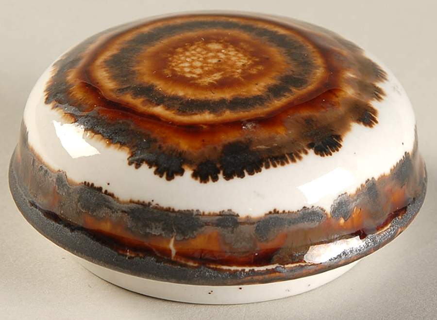 Earth Lid for Mini Sugar Bowl by W R Midwinter Ltd-1