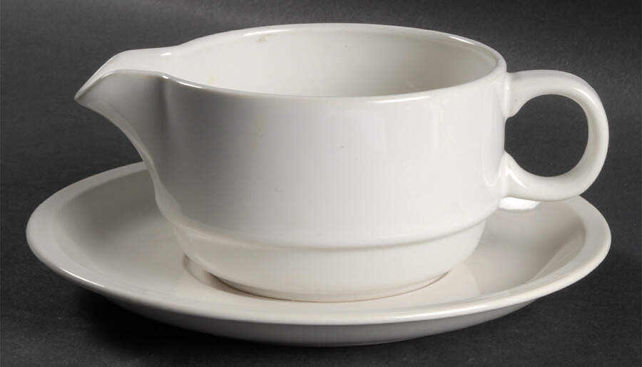 Glacier Gravy Boat & Underplate by W R Midwinter Ltd-1