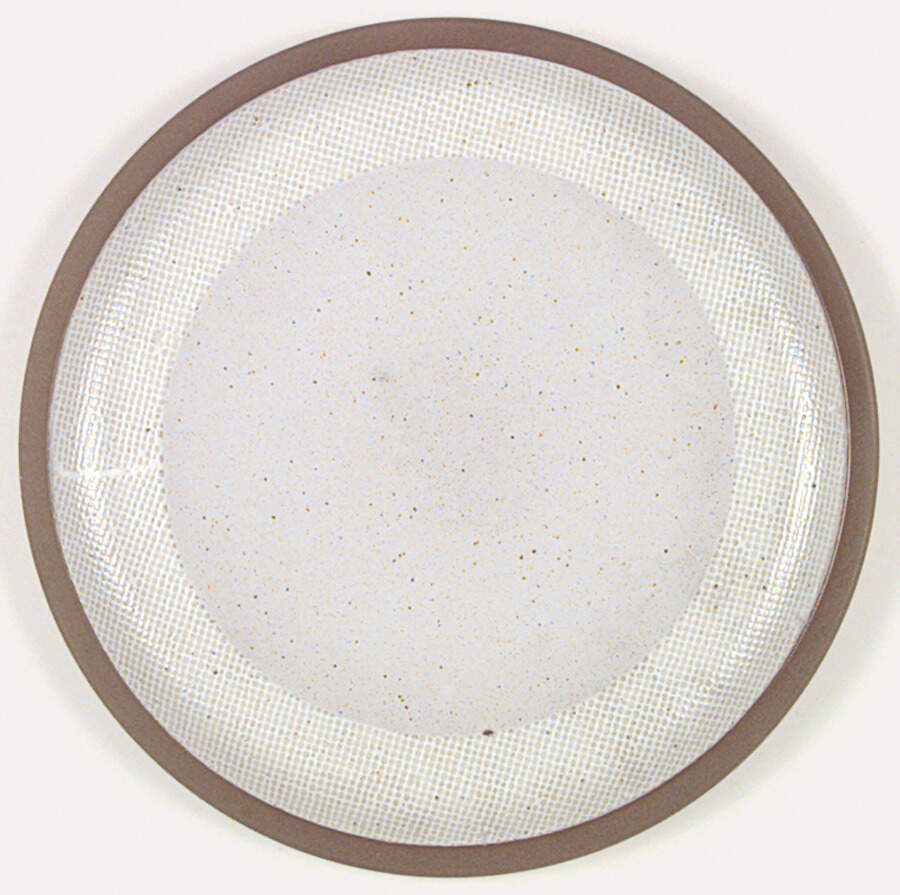 Hopsack Dinner Plate by W R Midwinter Ltd-1