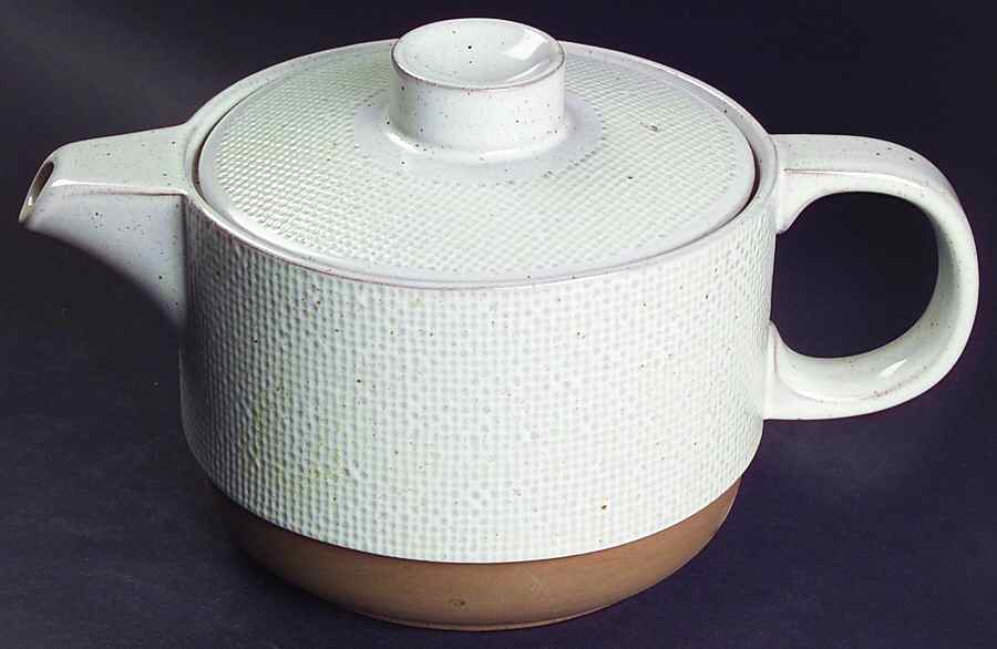 Hopsack Teapot & Lid by W R Midwinter Ltd-1