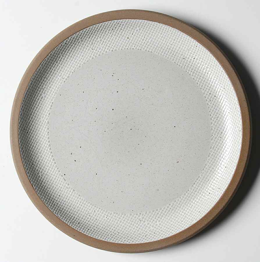 Hopsack Luncheon Plate by W R Midwinter Ltd-1