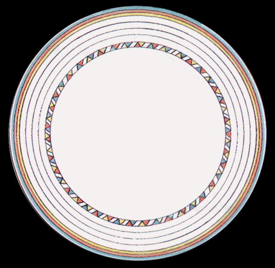 Inca Dinner Plate by W R Midwinter Ltd-1