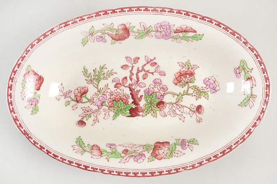 Indian Tree Red Lavender (Scalloped) Relish by W R Midwinter Ltd-1