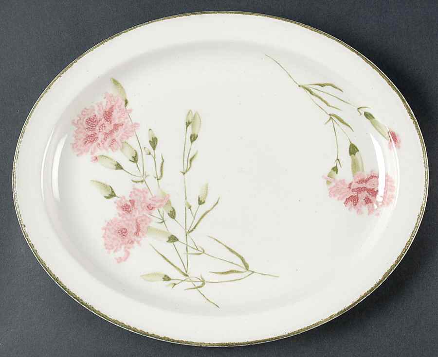 Invitation 12" Oval Serving Platter by W R Midwinter Ltd-1