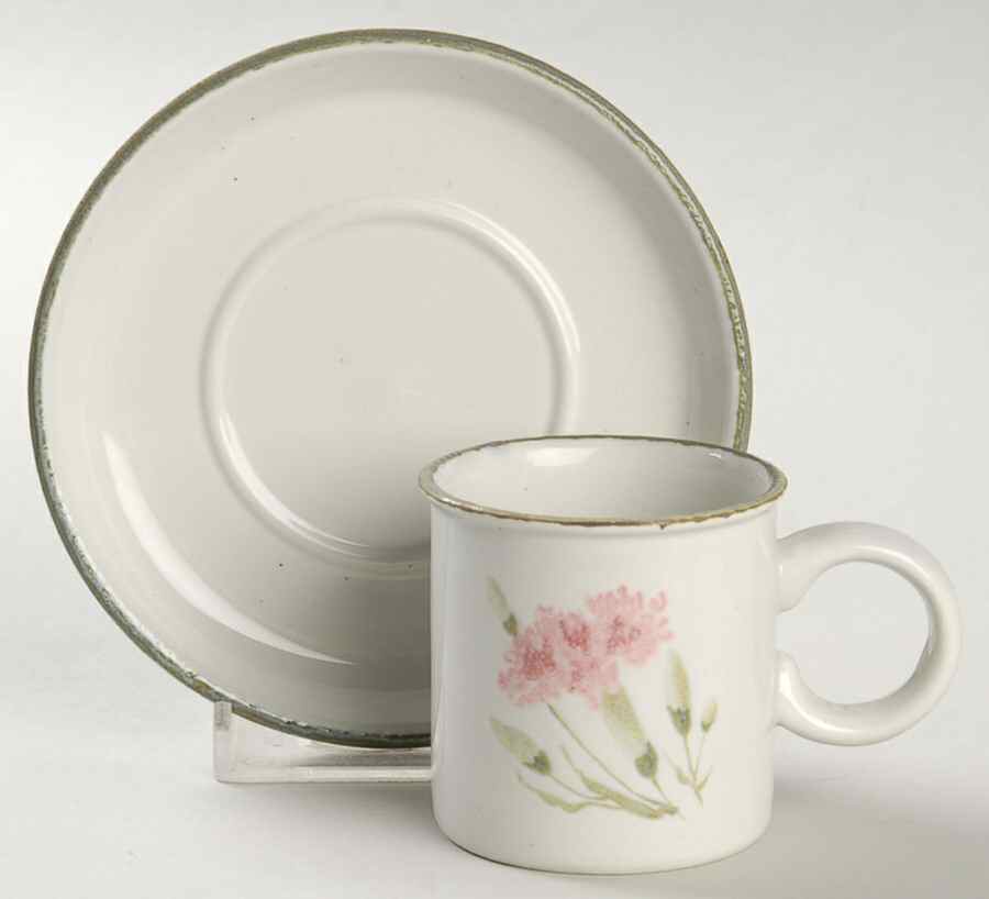Invitation Flat Demitasse Cup & Saucer Set by W R Midwinter Ltd-1