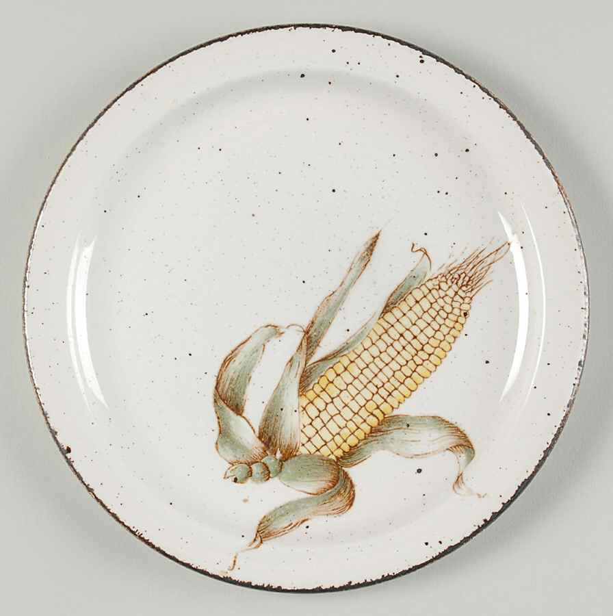 Maize Salad Plate by W R Midwinter Ltd-1