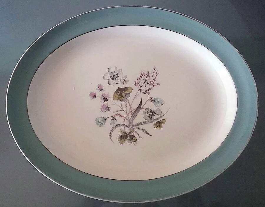 Mayfield 14" Oval Serving Platter by W R Midwinter Ltd-1