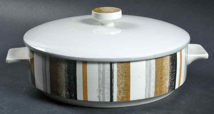 Queensbury Round Covered Vegetable by W R Midwinter Ltd-1