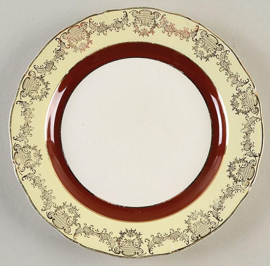 MDW6 Luncheon Plate by W R Midwinter Ltd-1