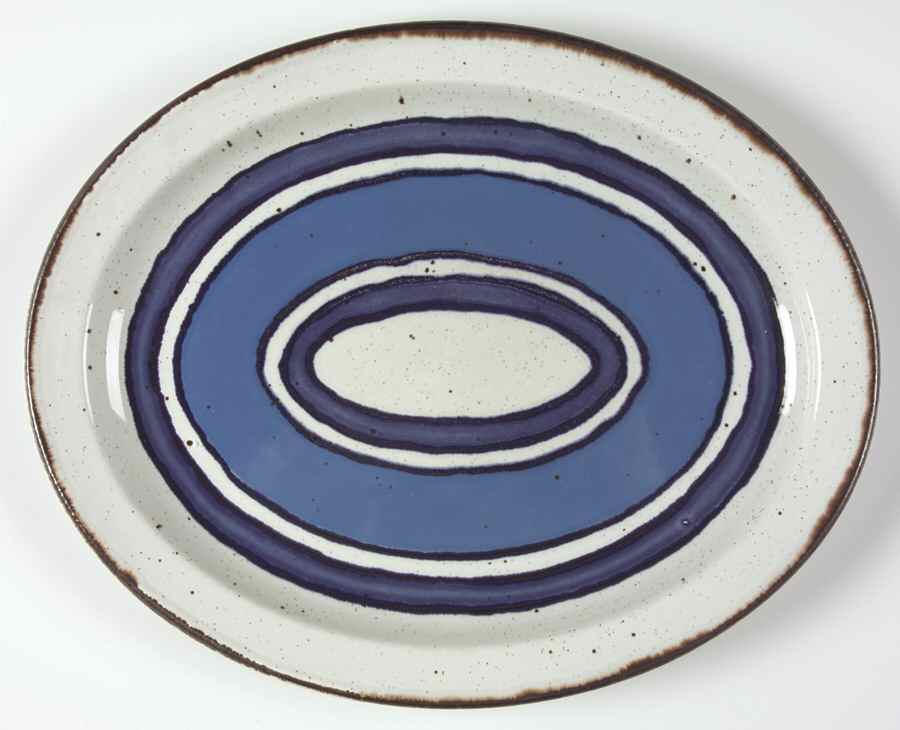 Moon 12" Oval Serving Platter by W R Midwinter Ltd-1